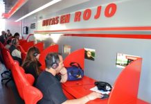 El Móvil de Rutas en Rojo del Grupo Sancor Seguros, en Mar del Plata