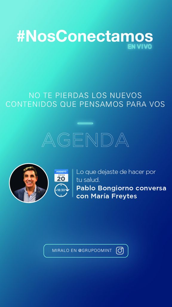 nueva charla omint vivo salud pandemia pablo bongiorno