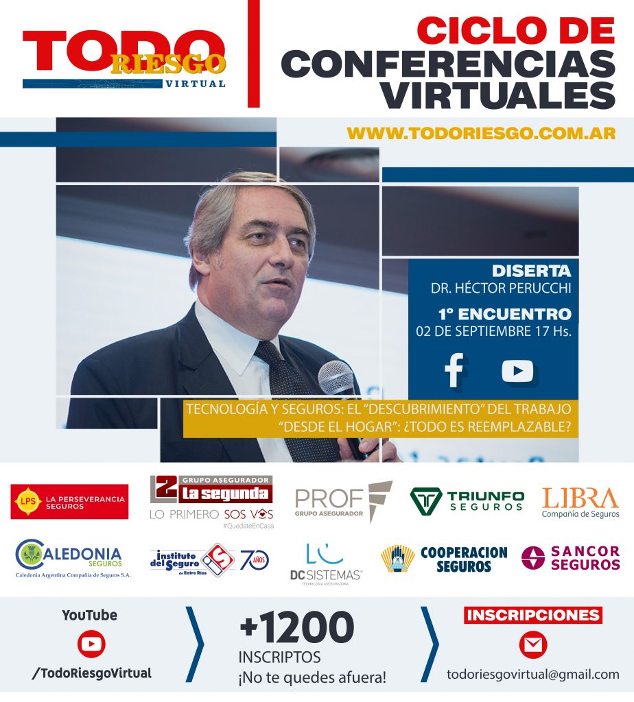 inicio ciclo conferencias todo riesgo virtual hector perucchi