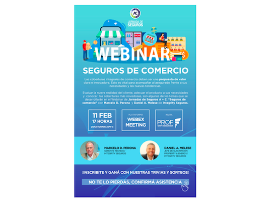 prof webinar seguros comercio invitacion prof grupo asegurador webinar seguros comercio