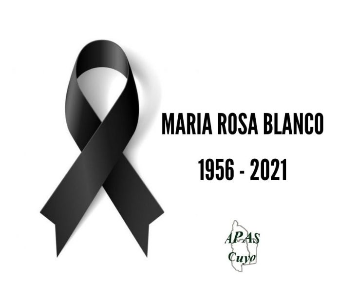 apas cuyo luto maría rosa blanco