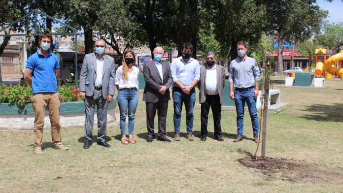 cooperación seguros aniversario árboles venado tuerto