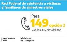 ansv nueva asistencia línea 149 víctimas tránsito familias