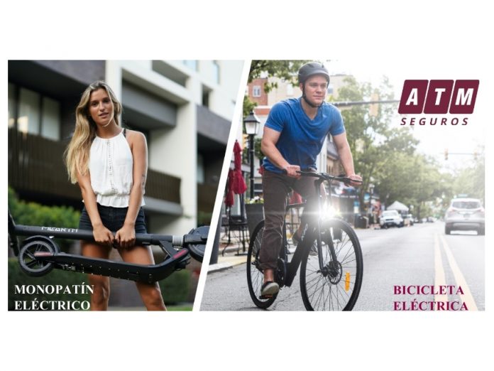 atm seguros bicicletas monopatines eléctricos