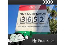 pilkington aniversario sin accidentes significativos