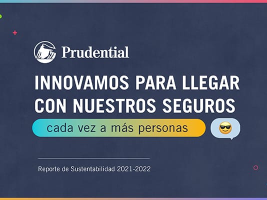 prudential seguros sexto reporte sustentabilidad