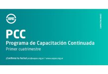 Cursos de AAPAS del Programa de Capacitación Continuada del 1° cuatrimestre aapas cursos pcc programa capacitación continuada primer cuatrimestre 2023