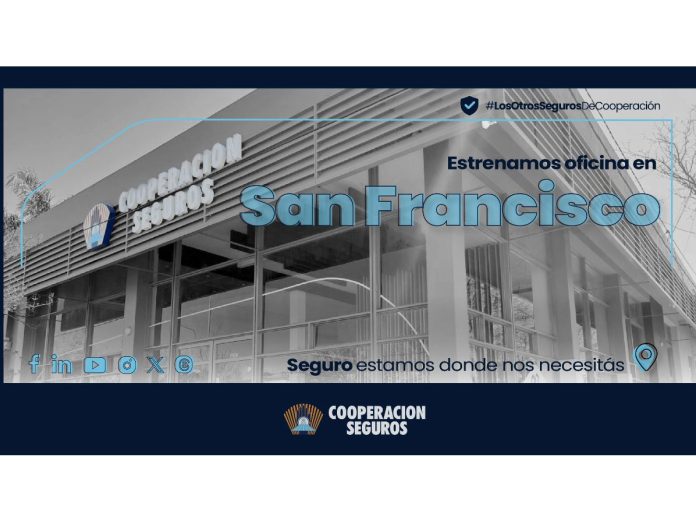 cooperación seguros oficina san francisco nuevo edificio