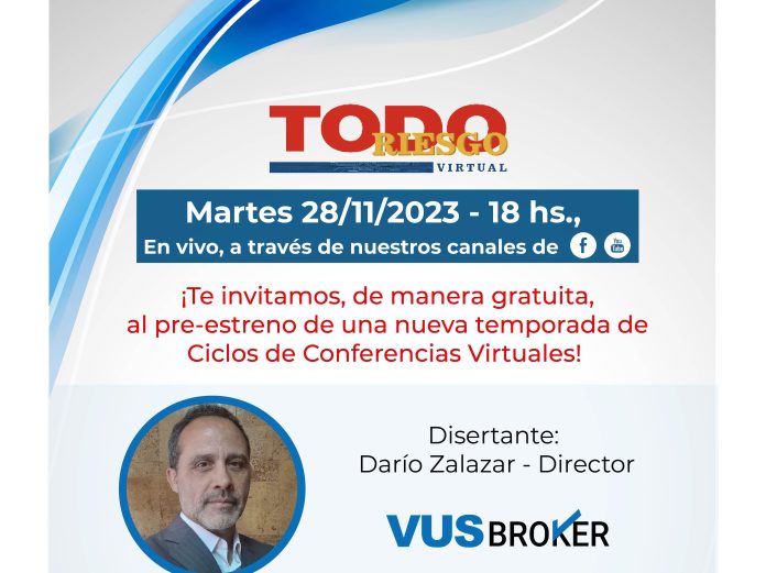 todo riesgo virtual ciclo conferencias noviembre 2023