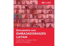 redmes reunión embajadoras latinoamericanas 2025