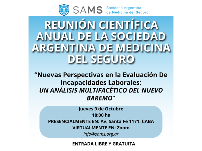 reunión científica sams baremo