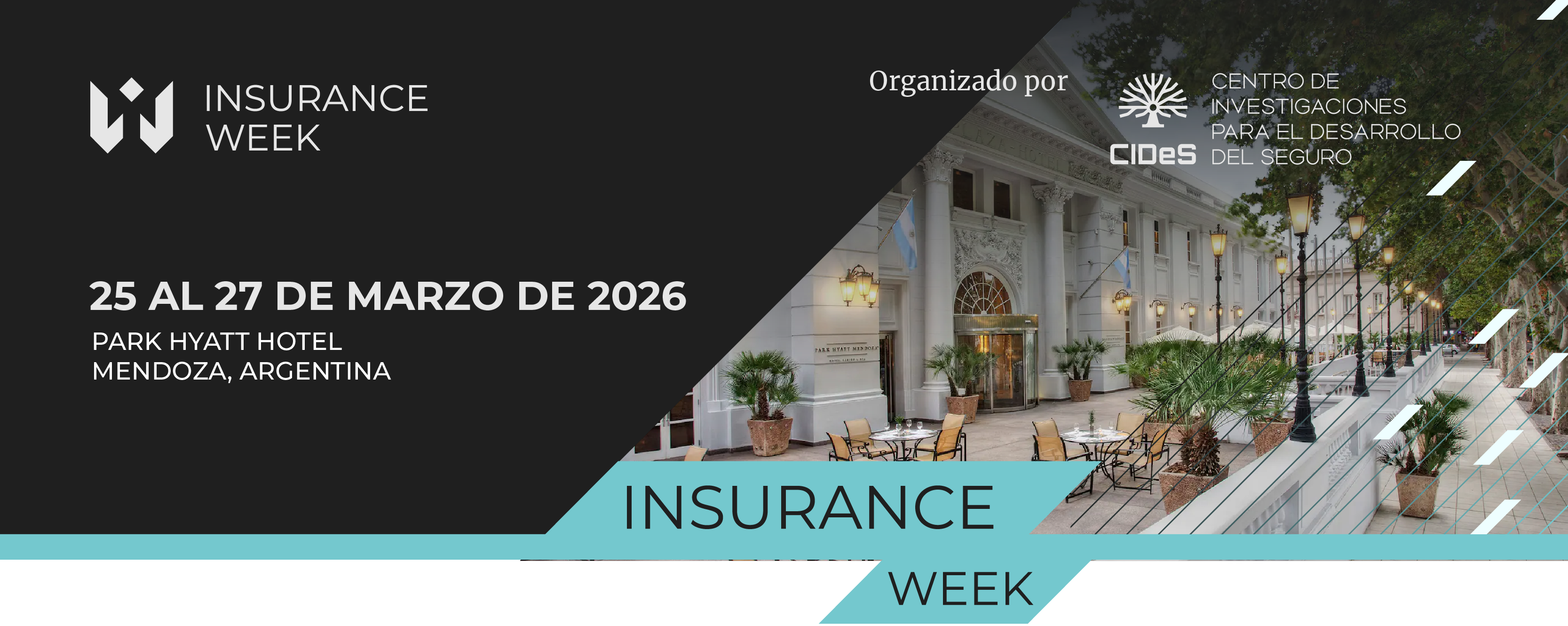 Tras el éxito de su primera edición en Bariloche, el Insurance Week 2026, organizado por el Centro de Investigaciones para el Desarrollo del Seguro (CIDeS), confirma su segunda edición.
