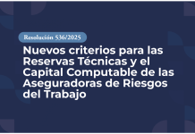 Nuevos criterios para las reservas técnicas y el capital computable de las ART reservas técnicas capital computable art