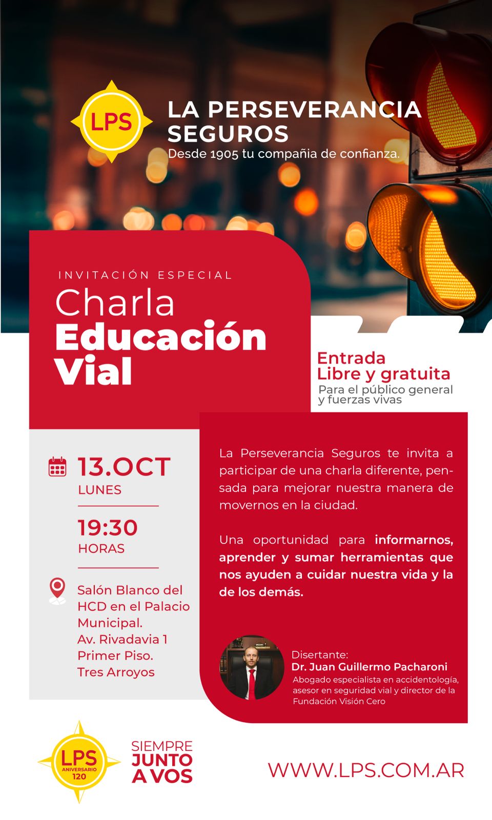 La Perseverancia Seguros está llevando a cabo, como parte de su 120° aniversario, distintas actividades y propuestas que involucran a la comunidad e invitan a públicos de distintas edades a participar.