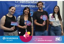rivadavia campaña donación sangre