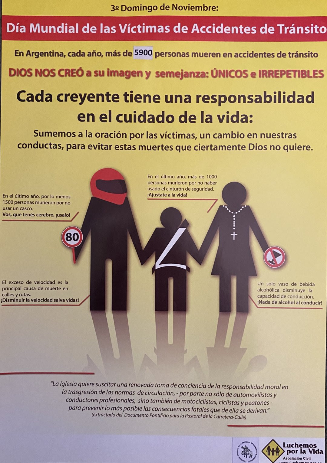 victimas-transito-dia-mundial-luchemos